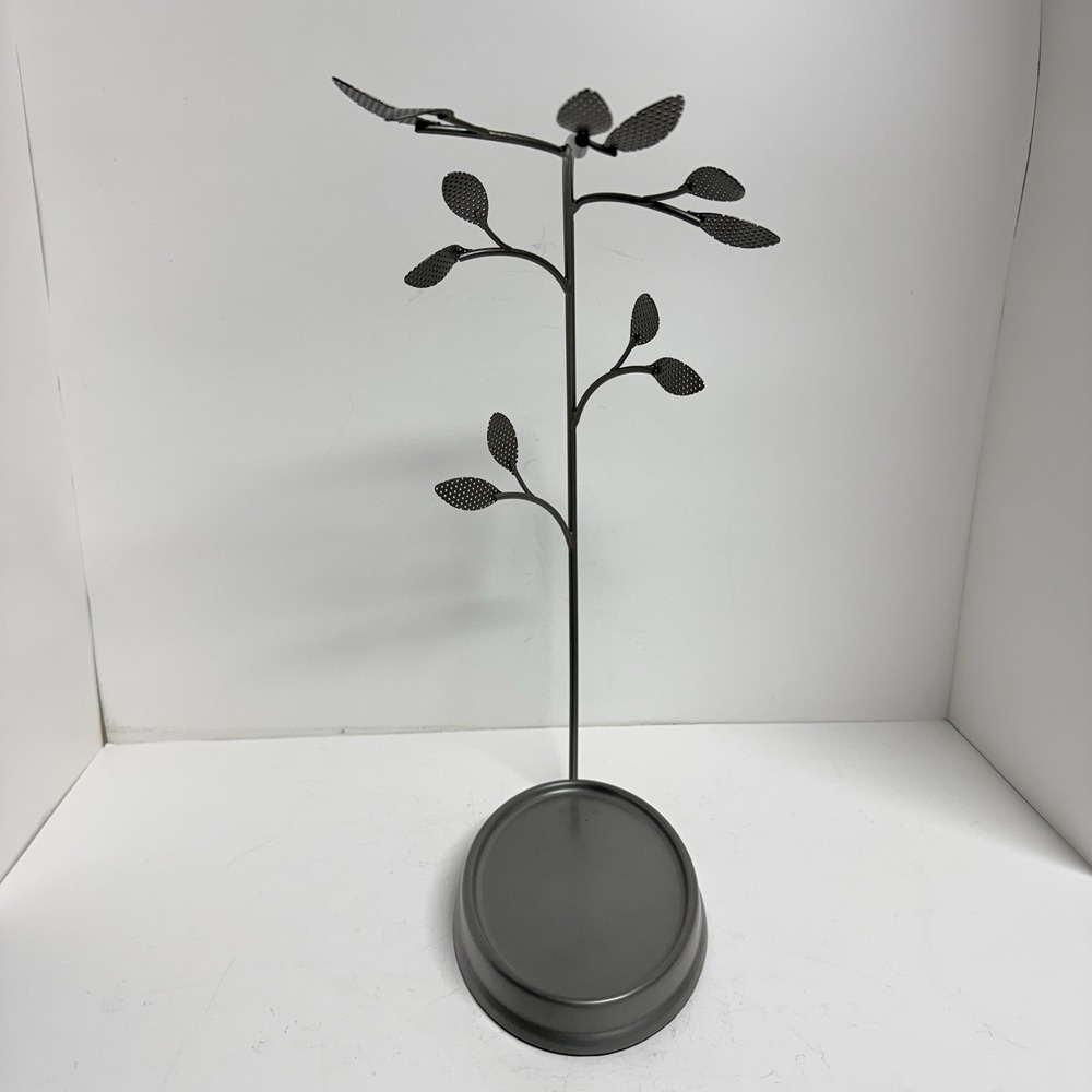 Umbra Orchid Jewelry Hanging Tree Stand - Multi-Functional Necklace Metal Holder - Picture 2 of 8